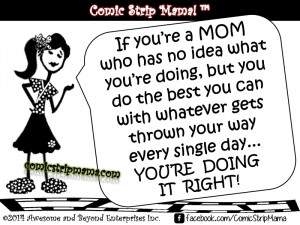 If you’re a MOM who has no idea what you’re doing, but you do the ...