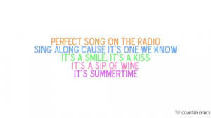 Summertime ~ Kenny Chesney