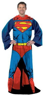 Funny snuggie Superman Superhero Snuggie blanket with sleeves