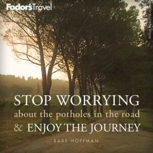 Travel Quote of the Week: On Stress-Free Journeys
