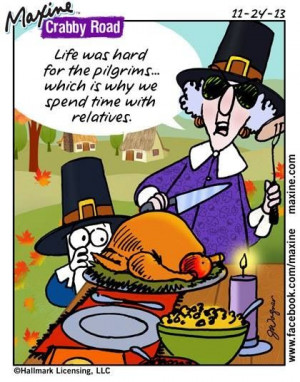 Maxine on Thanksgiving