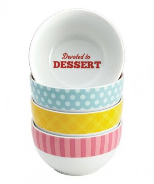 Another great find on #zulily! Classic Quotes Ice Cream Bowl Set # ...