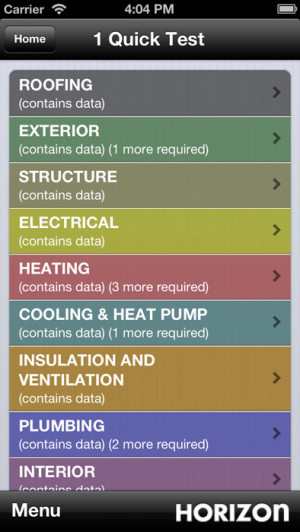 home inspection reports