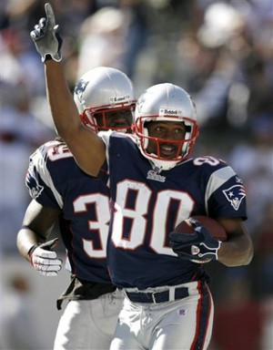 New England Patriots wide receiver Troy Brown