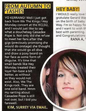 WTF? Cassadee is not a douchebag! READ THIS! photo 1