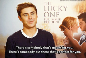 love the lucky one zac efron