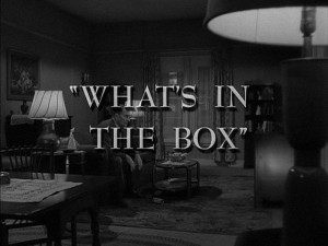 ... Boxes, Twlight Zone, Rods Serling, Joan Blondell, Twilight Zone Night