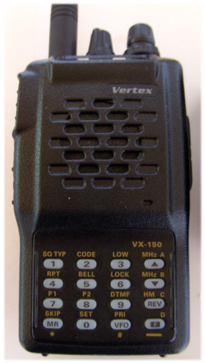 Details about Vertex Standard VX-150 Yaesu 2-Meter HT Ham Radio