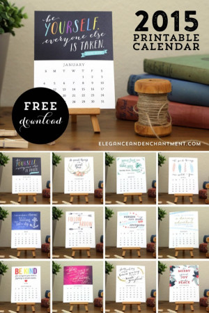 Blank Printable Calendar perfect for both work and family via ...