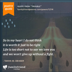 Family I'm Sorry Poems and Quotes
