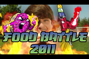 Food Battle Game Video