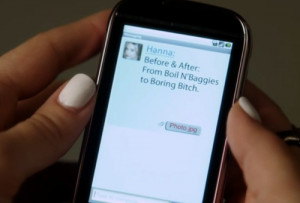 ... phone by a wicked person on Pretty Little Liars Season 2 Episode 18