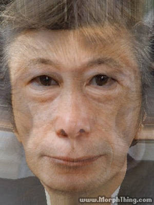 Junichiro Koizumi and Monkey