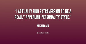 continually amazed by how many people who appear to be extroverts ...