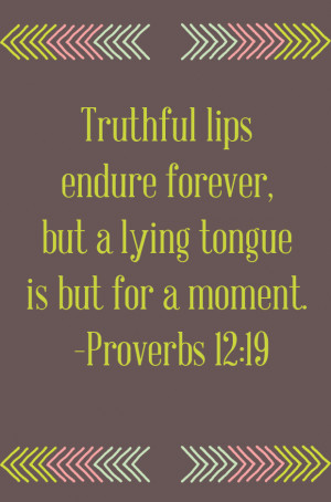 lying tongue