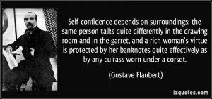 ... woman's virtue is protected by her banknotes quite effectively as by