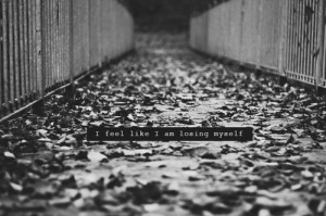 Am Losing Myself Quotes ~ Group of: Ive gone madly sane. | We Heart ...