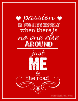 just me & the road running quote