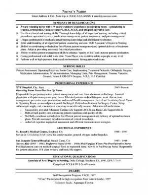 saicareers.comsample nurse resume, sample