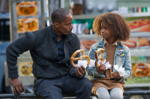 Columbia Pictures: Jamie Foxx and Quvenzhane Wallis in 
