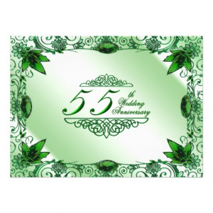 55th Wedding Anniversary Invitation - Zazzle.com.au