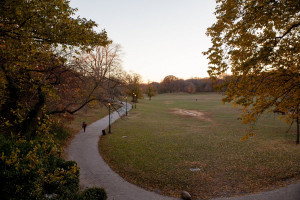 When you walk past the entrance, you come onto the Long Meadow, a 90 ...