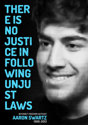 Internet freedom activist Aaron Swartz 1986-2013