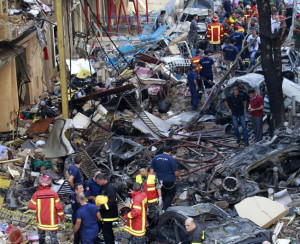 Attentat Beyrouth Damas Mis