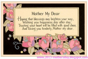 Happy Mother's Day 2013 latest Quotes