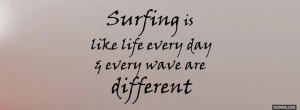 every wave are different quotes facebook cover