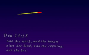 Ver maior - captura de tela Bible Quotes Fireworks para Android