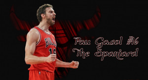 Basketball Player Pau Gasol Chicago Bulls HD Wallpaper