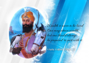 Happy Guru Gobind Singh Gurpurab sms wishes Wallpapers