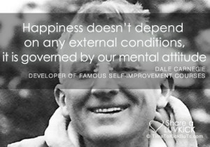 Happiness doesn't depend on any external conditions, it is governed by ...