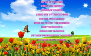 Be like a Butterfly....