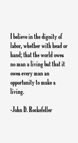 John D. Rockefeller Quotes & Sayings