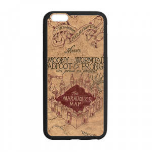 Harry Potter Quotes Marauder Map Hybrid TPU and Plastic iPhone 6 Plus ...