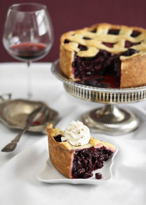 Sprinkle Bakes: Deep Dish Berry Pie Tart