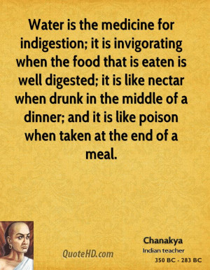 digested eaten food indigestion invigorating medicine that is water ...