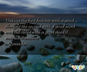of good deed to say well and yet words are not deeds picture quote 1