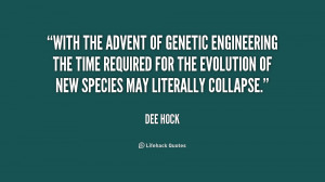 With the advent of genetic engineering the time required for the ...