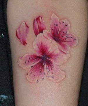 Small Cherry Blossom Tattoo Design Of Tattoos