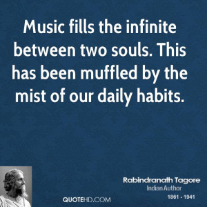 Music fills the infinite between two souls. This has been muffled by ...