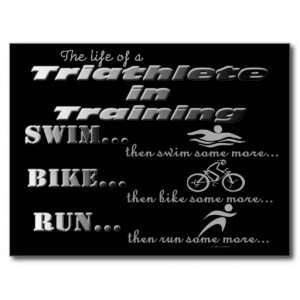 Triathlon Sport Athlete Tri Triathlete Training Post Cards Zazzle