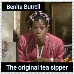 Benita ButrellThe original tea sipper
