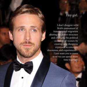 ... feminist ryan gosling on her new book classical feminist theory rarely