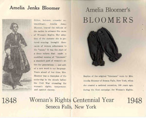 Souvenir of Seneca Falls, N.Y., Birthplace of Woman's Rights, 1848 ...