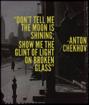 Anton Chekhov on writing