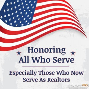 honoring all who serve, realtors who are now veterans
