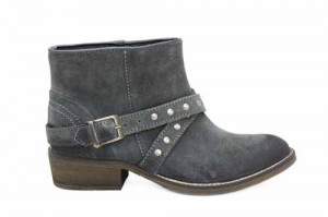 Womens Wrangler Jeans Grey Leather Ankle Cowboy Boots UK Size 3 4 5 6 ...